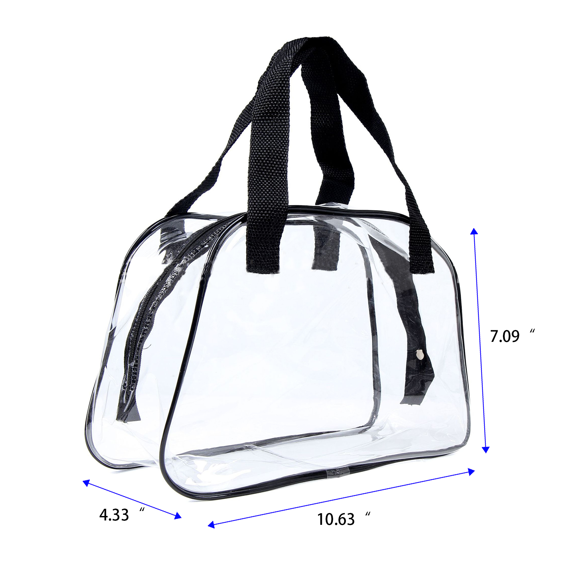 Stadium Approved Clear Tote Handbag 3