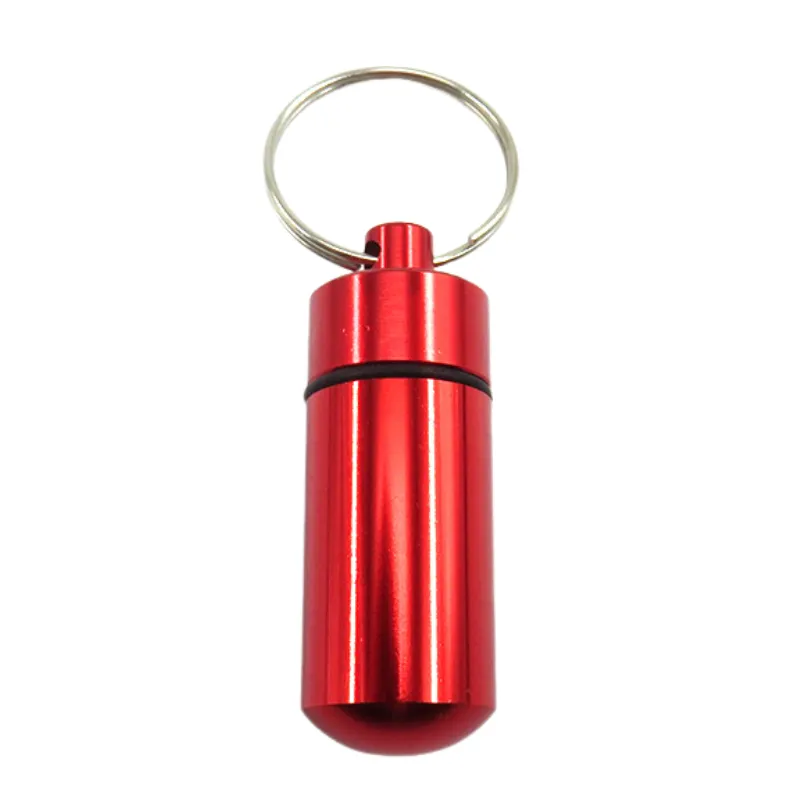 Mini Pill Holder Keychain Container 4