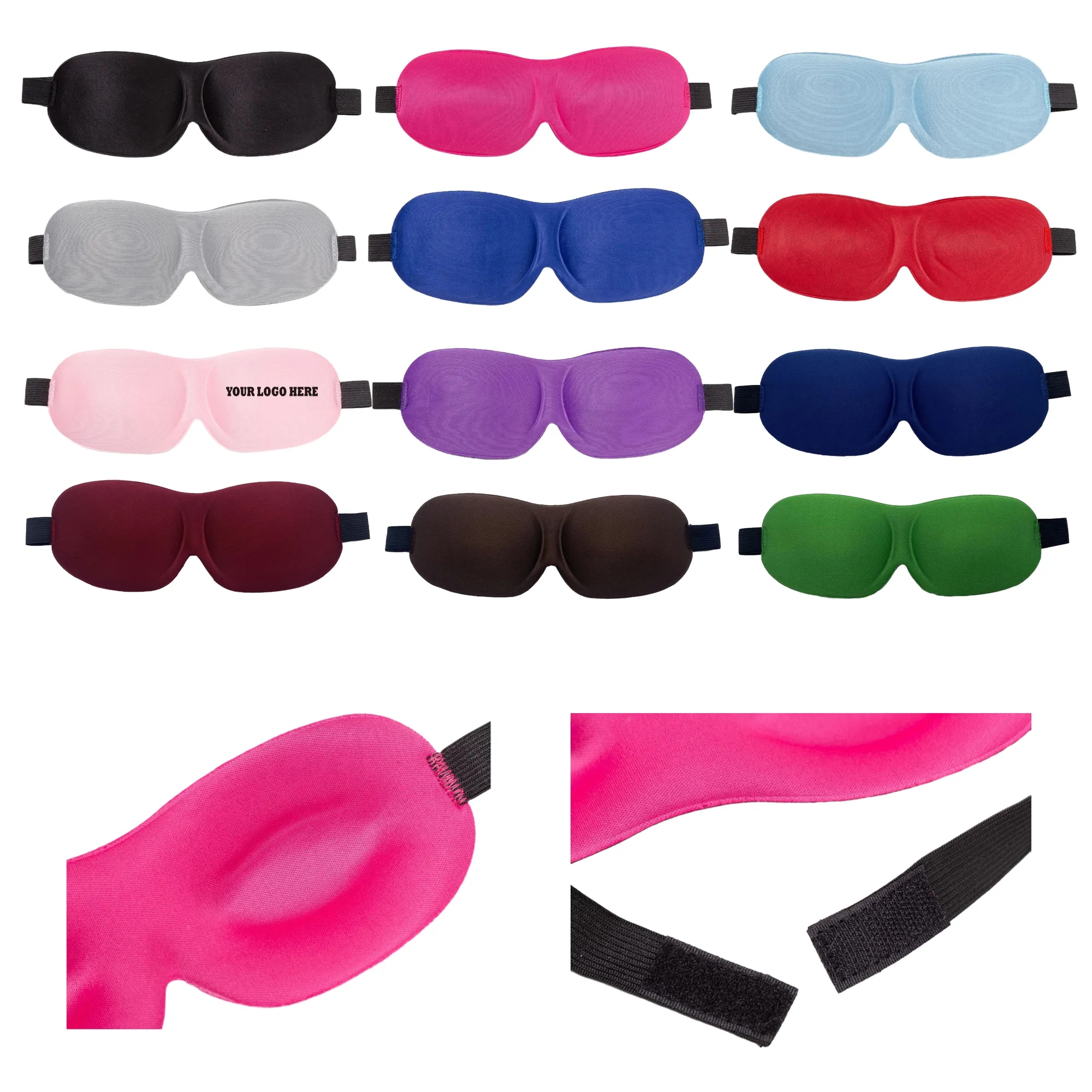 Contour Cup Sleep Mask Sleeping Eyeshade MOQ 100PCS 2