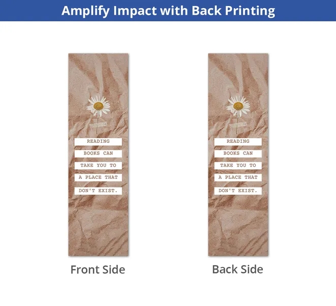 Bookmark Printing - 2" x 3.5" (Front and Back) 5
