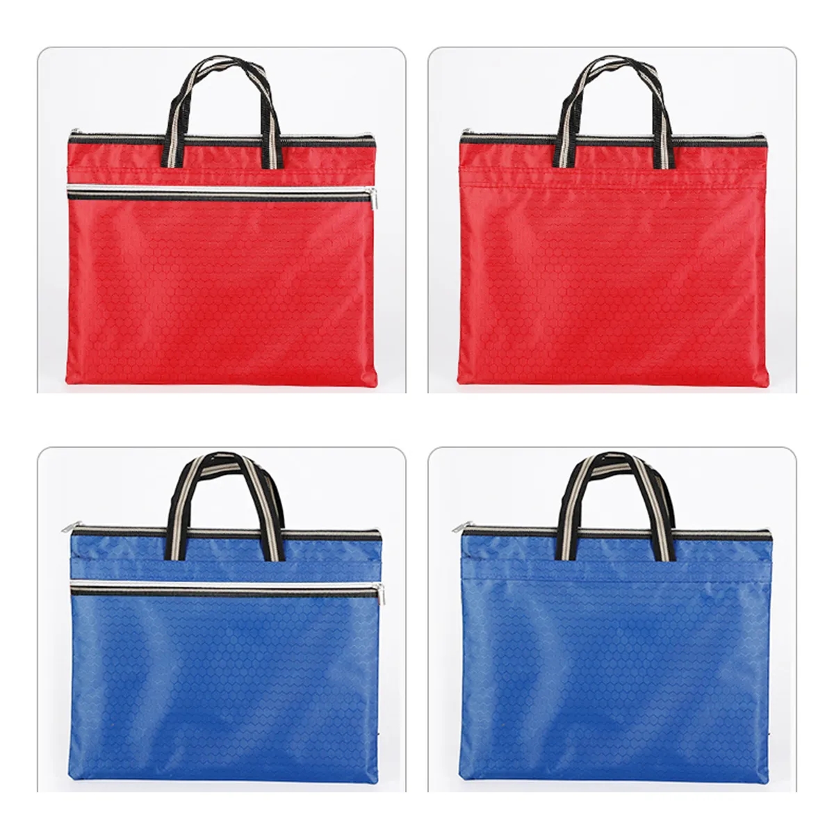 Waterproof Zipper File Bag Art Pouch Tote for Office Travel 5