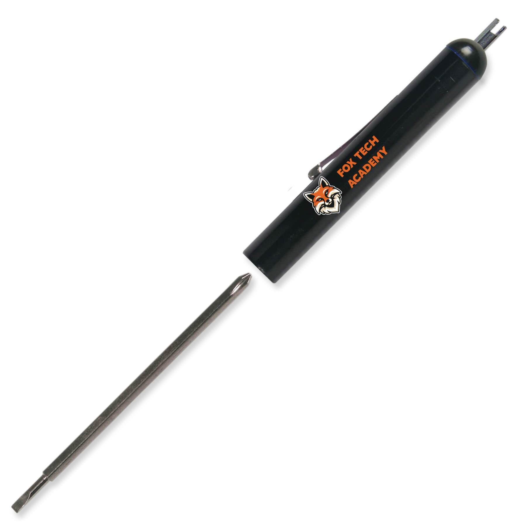 Pocket Screwdriver - Rev. 2.5mm Tech #0 Phillips Blade/Valve Stem Top 6