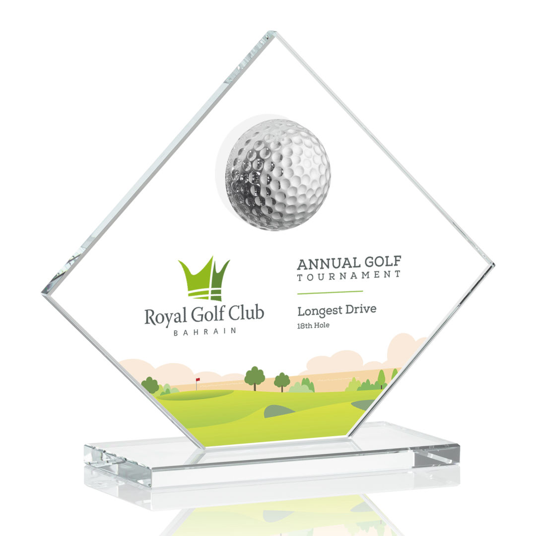 Barrick Golf VividPrint™ Award - Clear 5