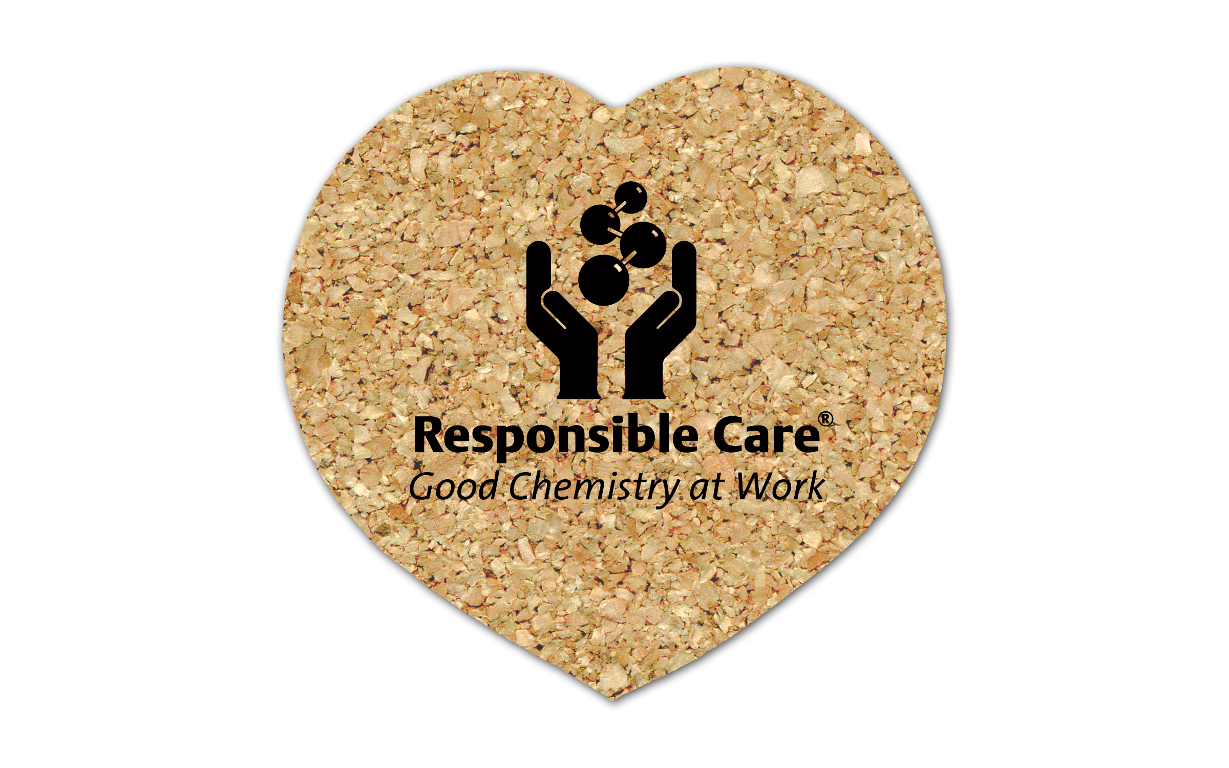 Heart Cork Coaster 4HT 5