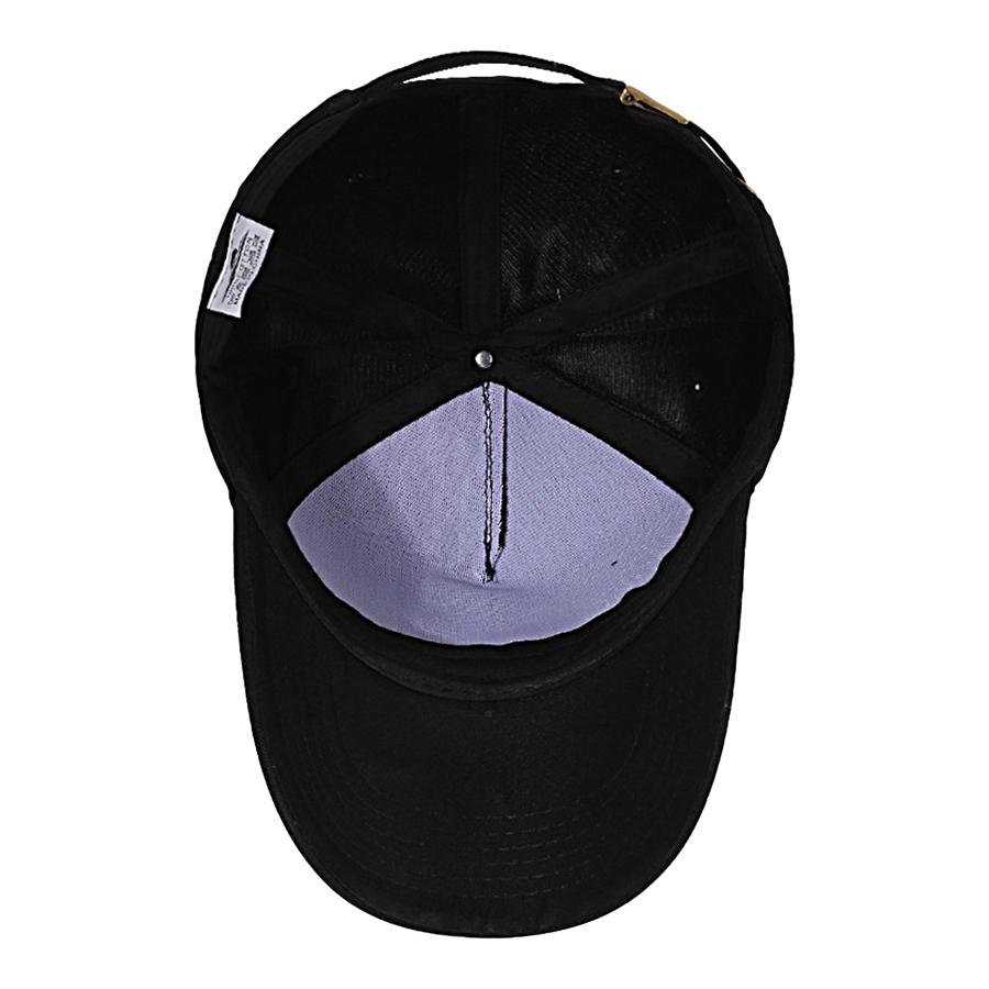 Stock Solid Color Cotton 5-Panel Baseball Cap 20