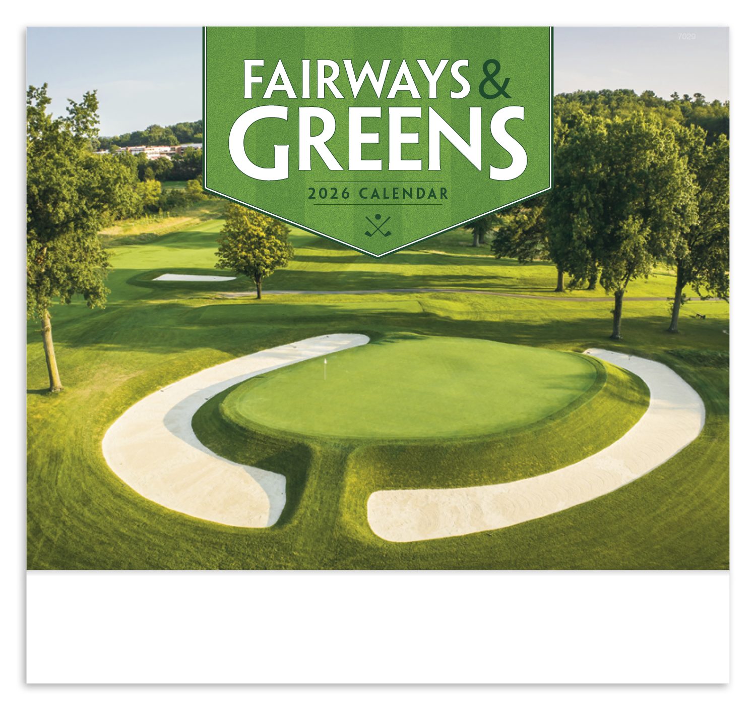 Good Value™ Fairways & Greens - Stapled Calendar 6