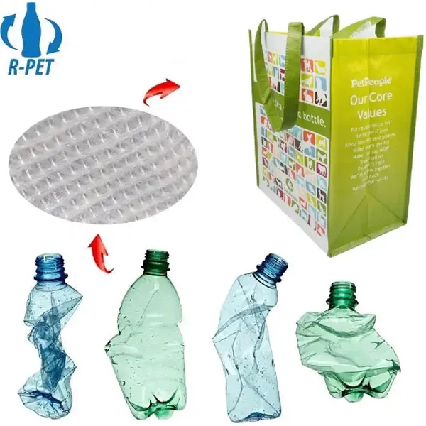 Custom Laminated RPET Gift Bags (9.5"W x 11"H x 7"D) 6