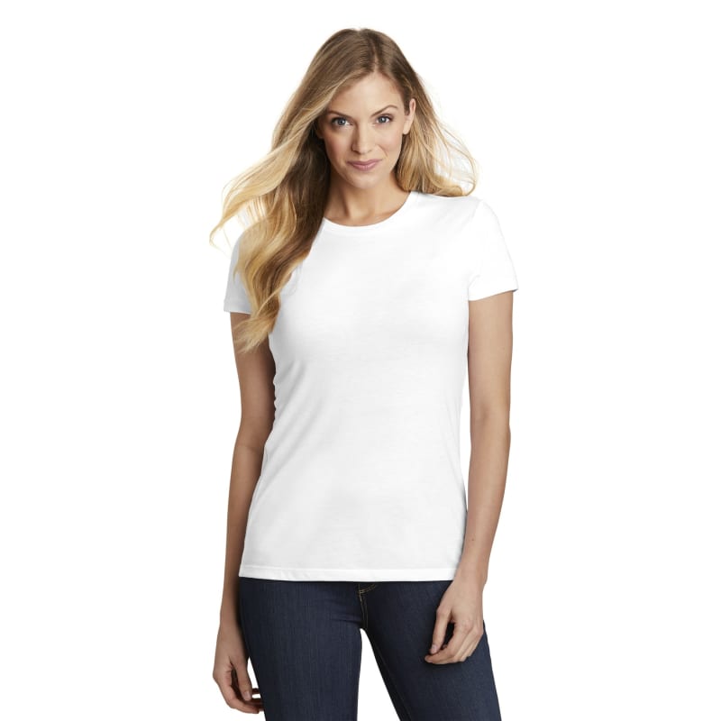 District Women's Fitted Perfect Tri Tee. 32