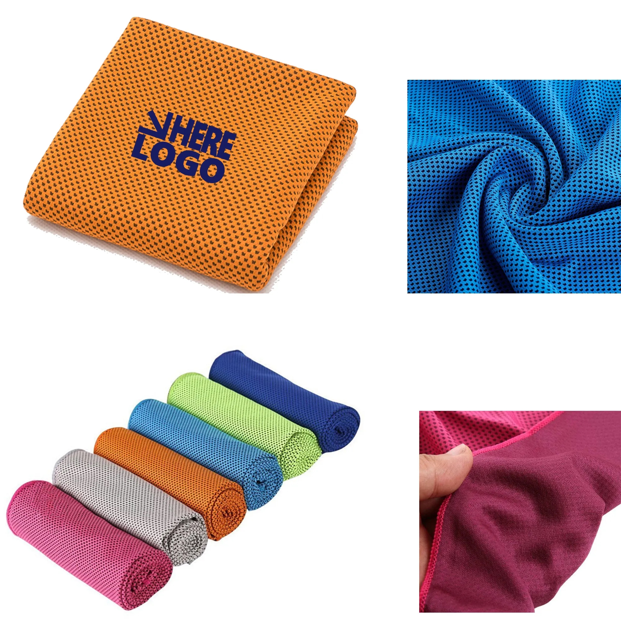 Microfiber Sport Cooling Towel MOQ 10pcs 8