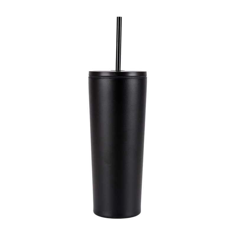 Bayard 24 oz. Double Wall Steel/PP Liner Straw Tumbler 29