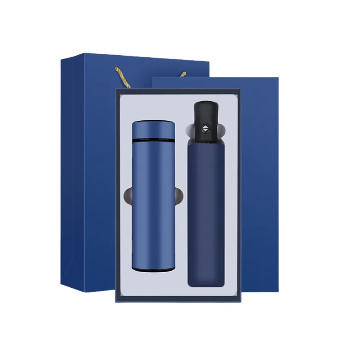 Thermos Cup and Umbrella Gift Set with LED Display 1