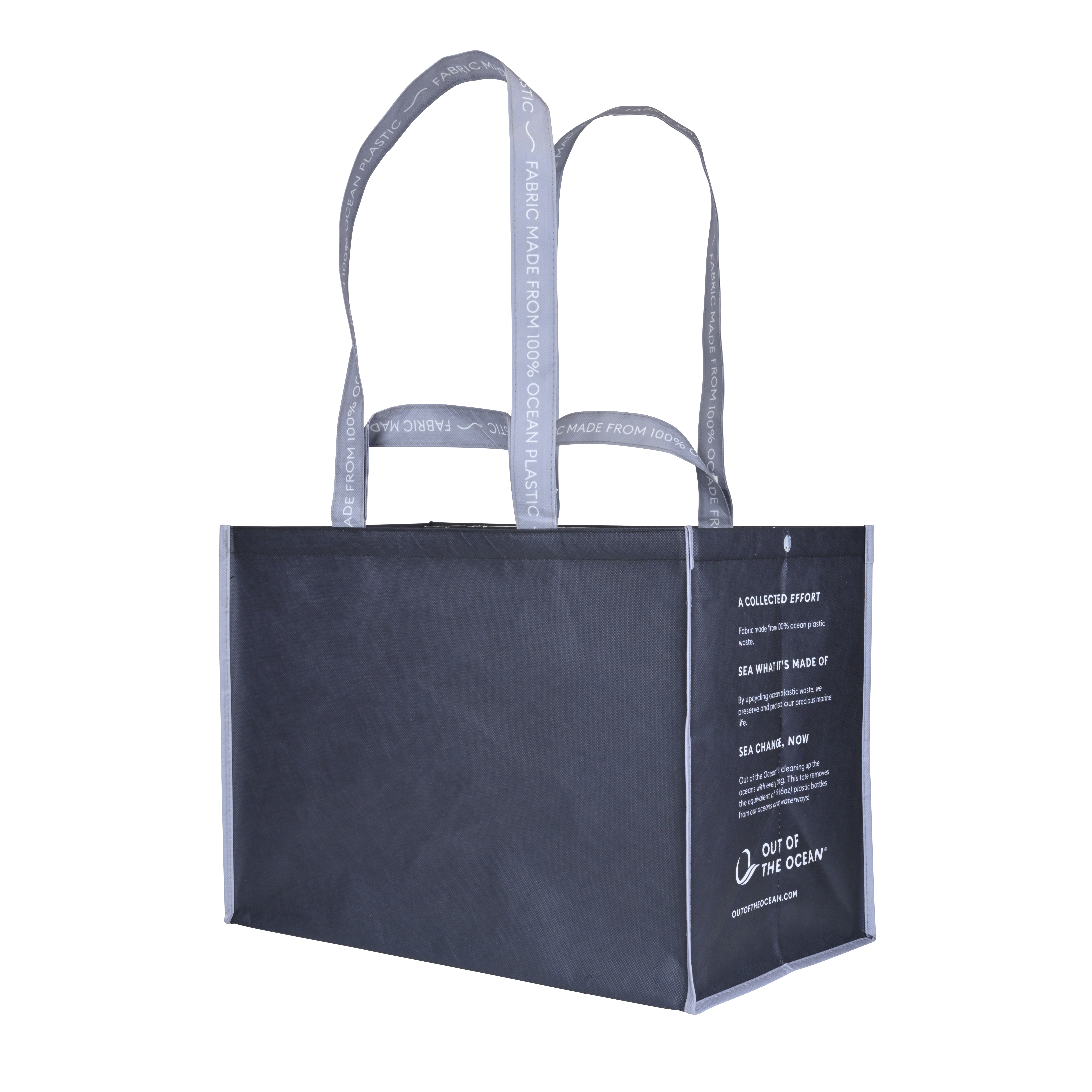 Out of the Ocean® Reusable XL Shopper with Click N' Stay® 5