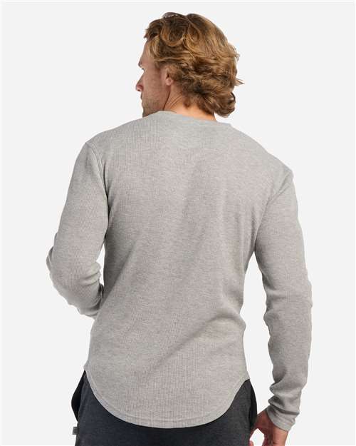 Men's Waffle Knit Long Sleeve T-Shirt - BM3103 14