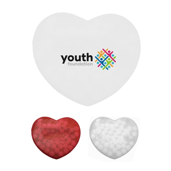 Heart-Shaped Card-Encased Mints