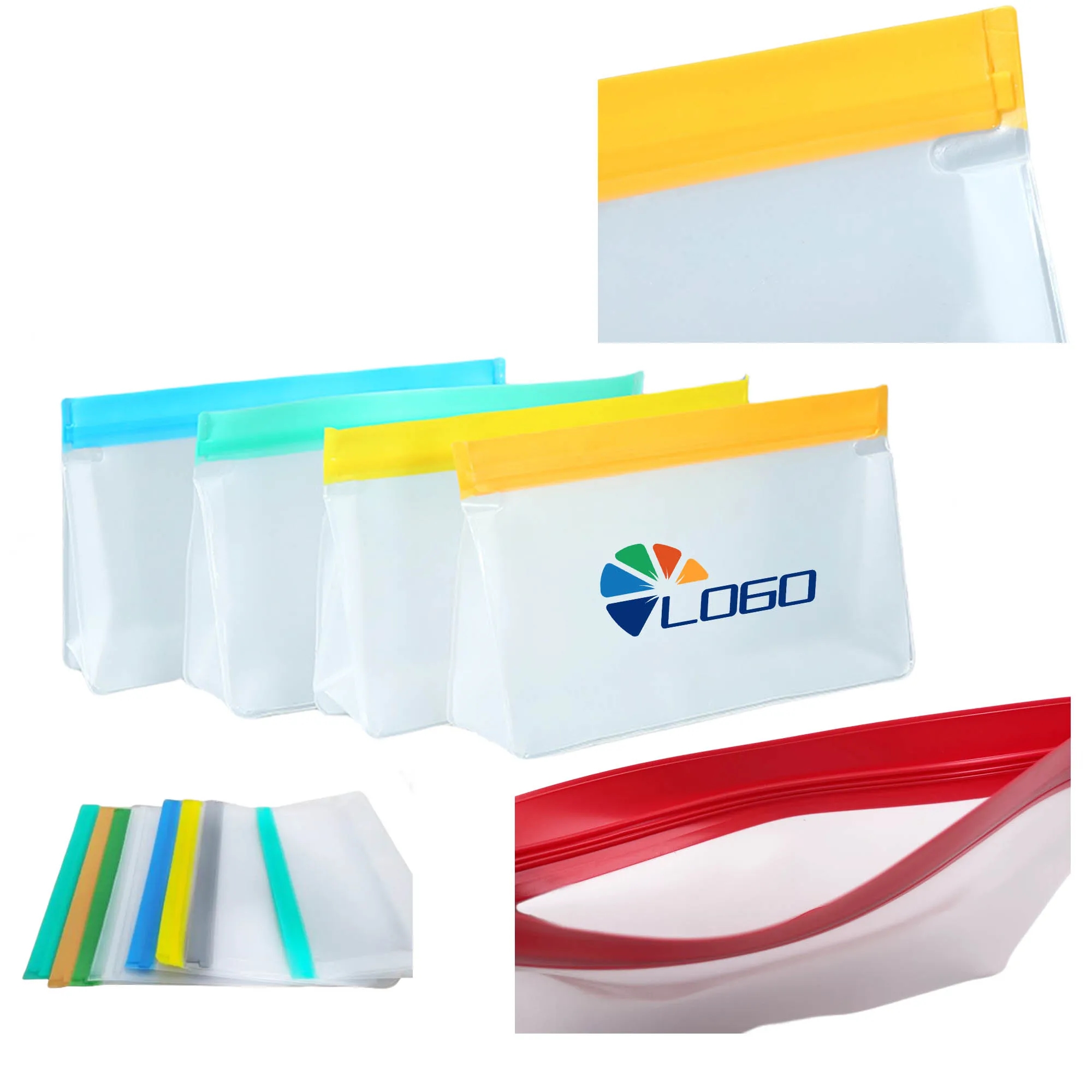 EVA Food Bag Scrub Thicker Self-Sealing 2