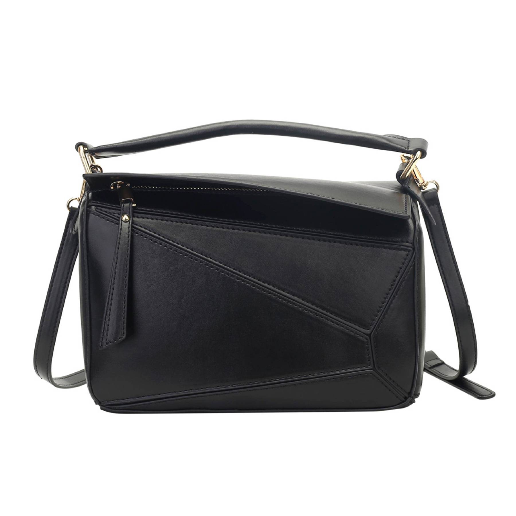 PU Contrast Crossbody Handbags Shoulder Bag For Women 2