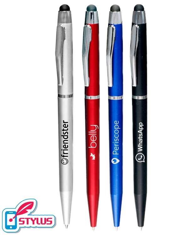 "Appealing" Slim Stylus Twist Pen 1