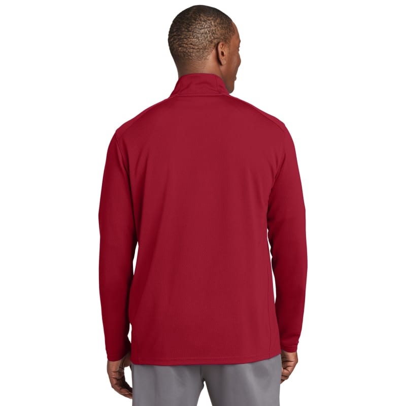 Sport-Tek Sport-Wick Textured 1/4-Zip Pullover., custom hoodie or sweatshirt with logo imprint 12