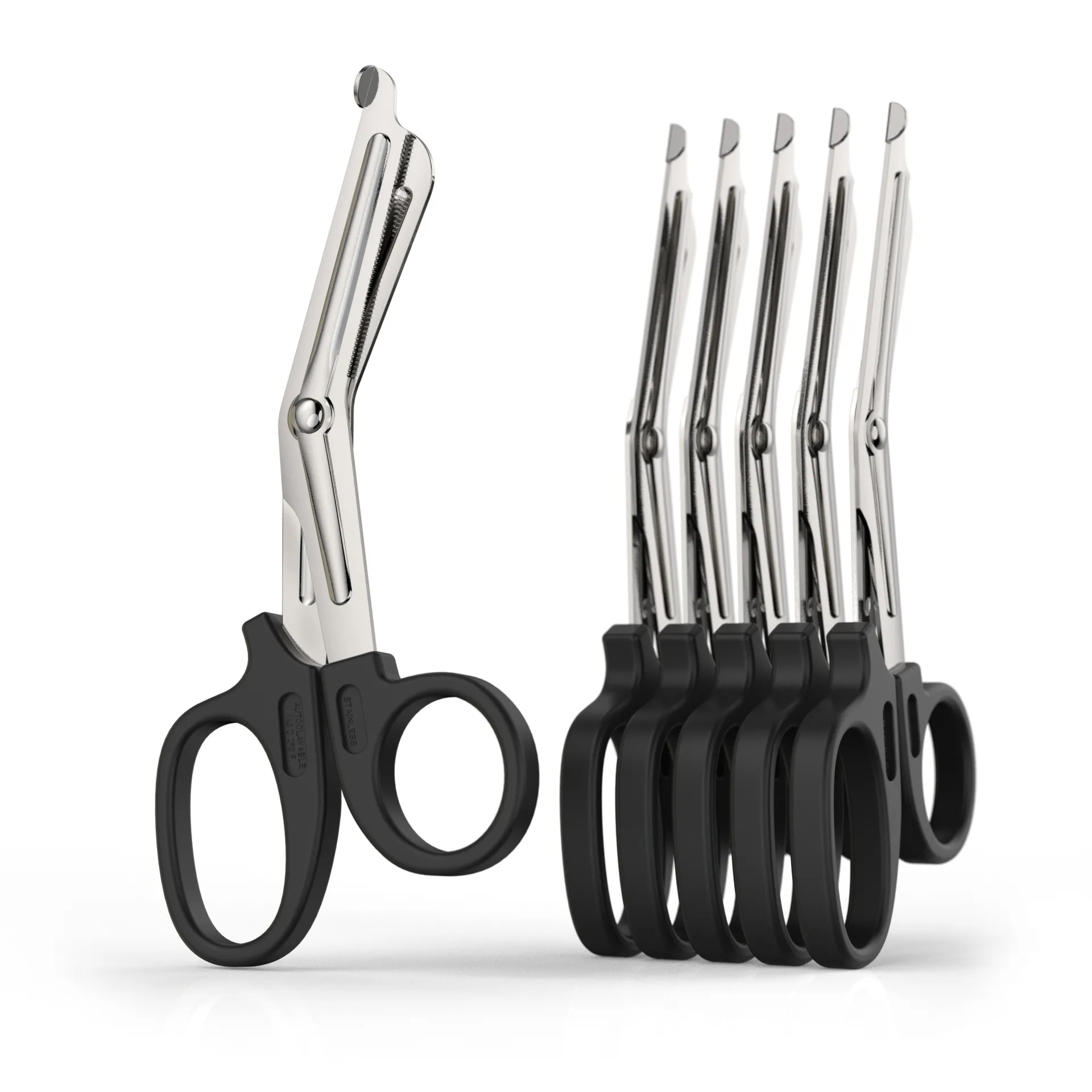 Gauze Canvas Outdoor Bandage Bent Scissors 5