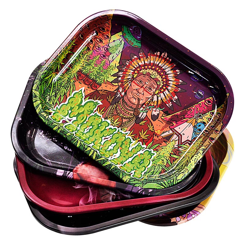Full Color Print Rolling Tray 2