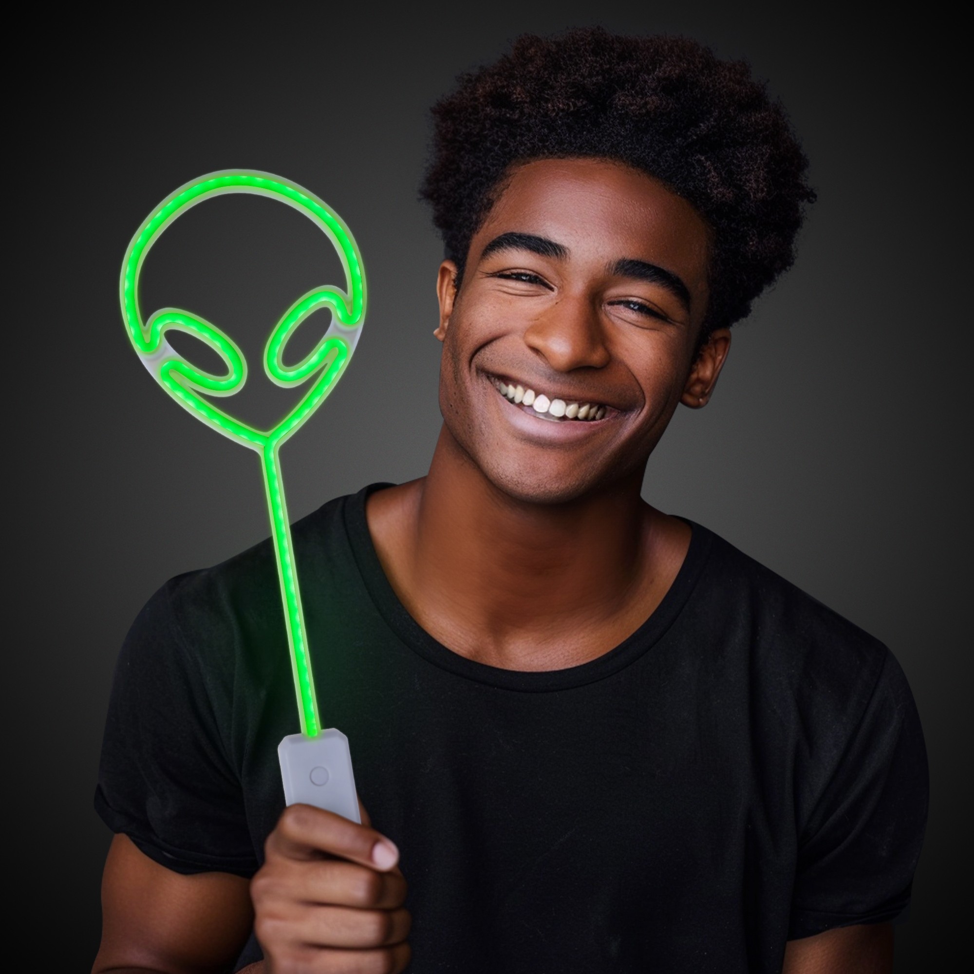 Green Alien Neon Wand 5