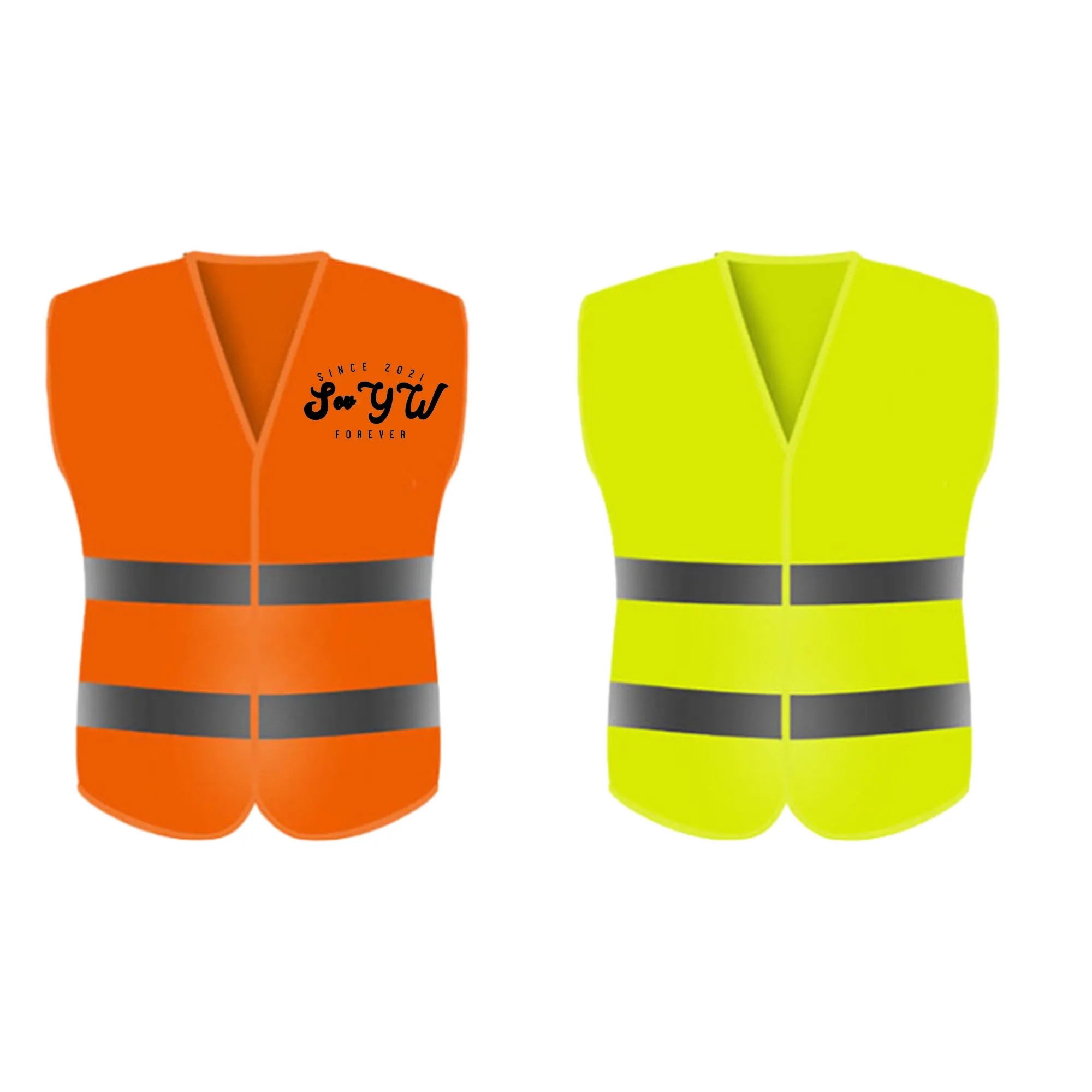 Customized Reflective Safety Vest Jacket 2
