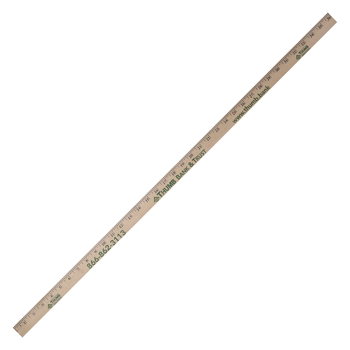 1/4" Thick Natural Yardstick 3
