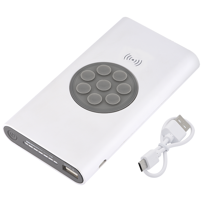 UL Certified Grip Wireless Charger & Power Bank 11