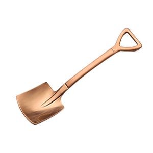 Creative Shovel Shaped Food Grade Stainless Steel Spoon 8