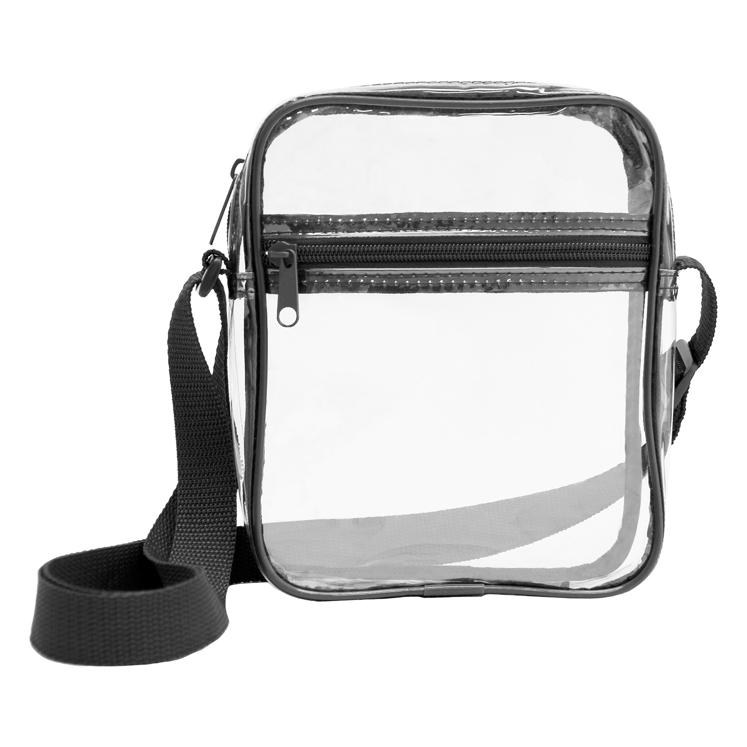 Clear PVC Crossbody Shoulder Bag