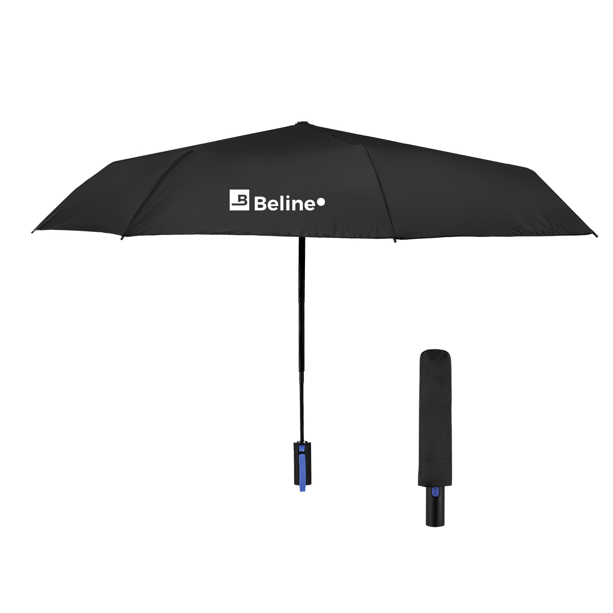 42" Arc rPET Telescopic Folding Umbrella 4
