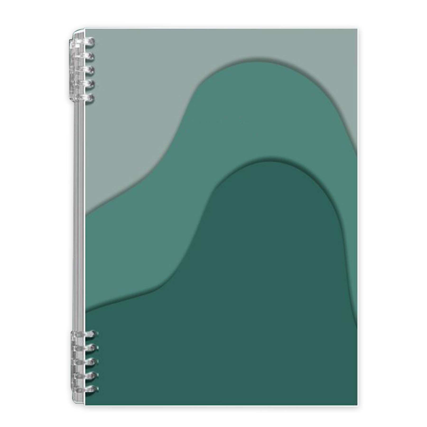 Aesthetic Thick Spiral Notebook Journal In A4 Format 5