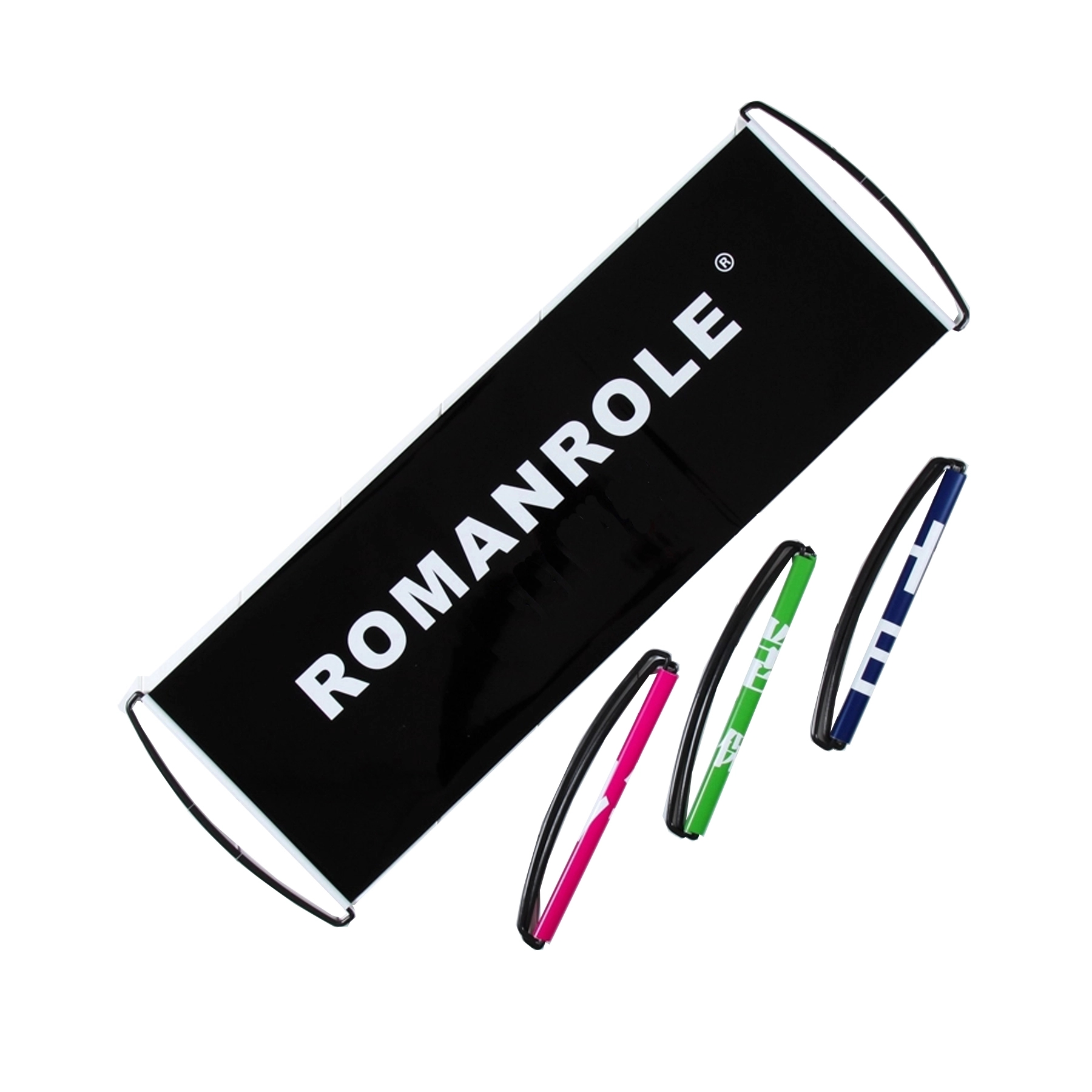 Handheld Portable Rolling Scroll Banner 1
