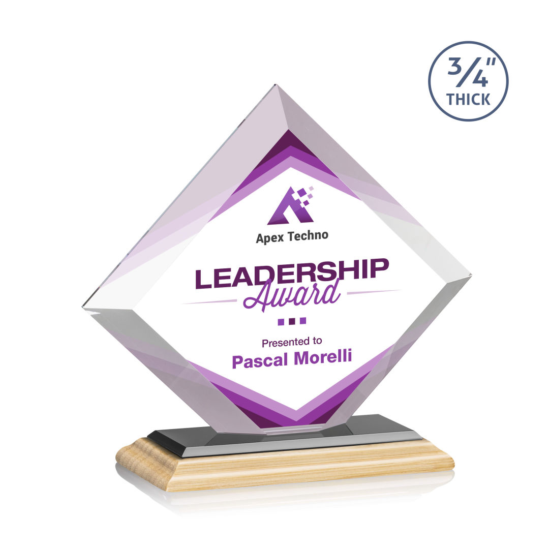 Belaire VividPrint™ Award - Bamboo/Black 4
