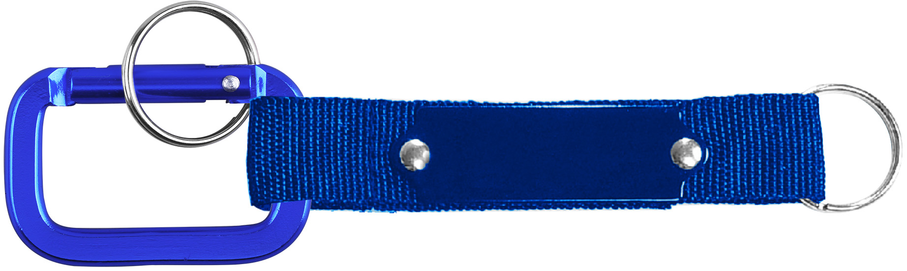 Square Shaped Carabiner with Strap and Plate 1