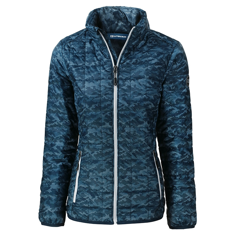 Cutter & Buck Ladies Rainier Eco Full Zip Hybrid Jacket 2
