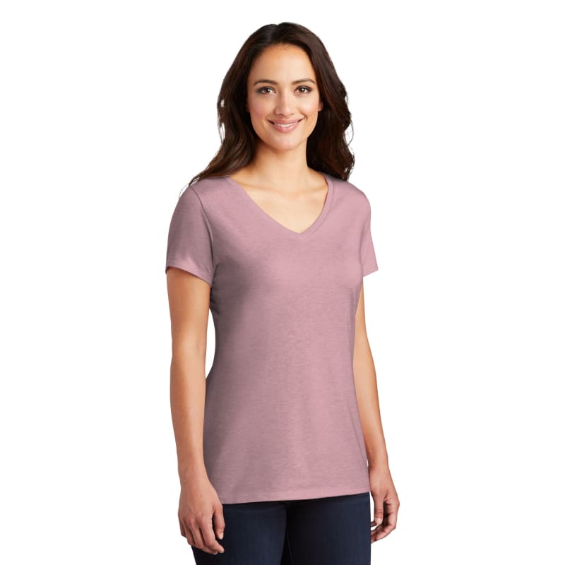 District Women's Perfect Tri V-Neck Tee. 99