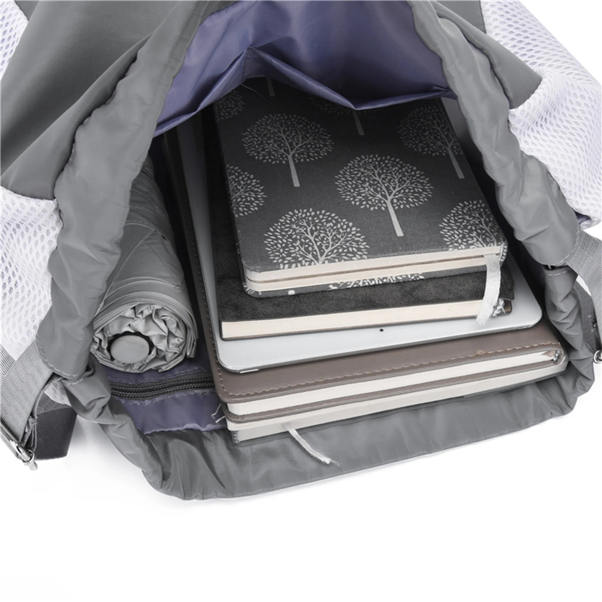 Oxford Fabric Drawstring Backpack for Outdoor and Sports 3