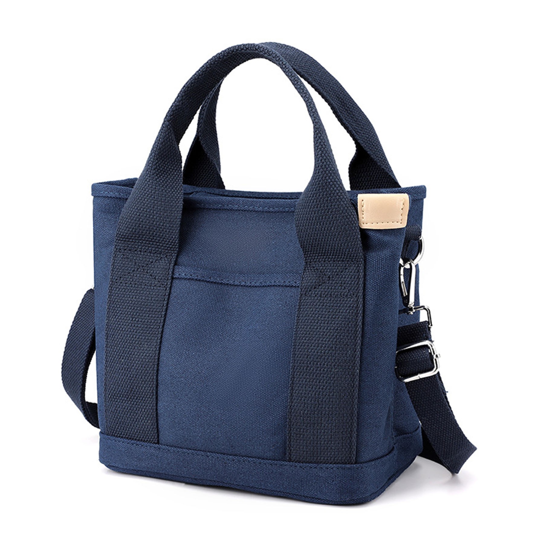 Women Thickened Canvas Shoulder Tote Bag 2