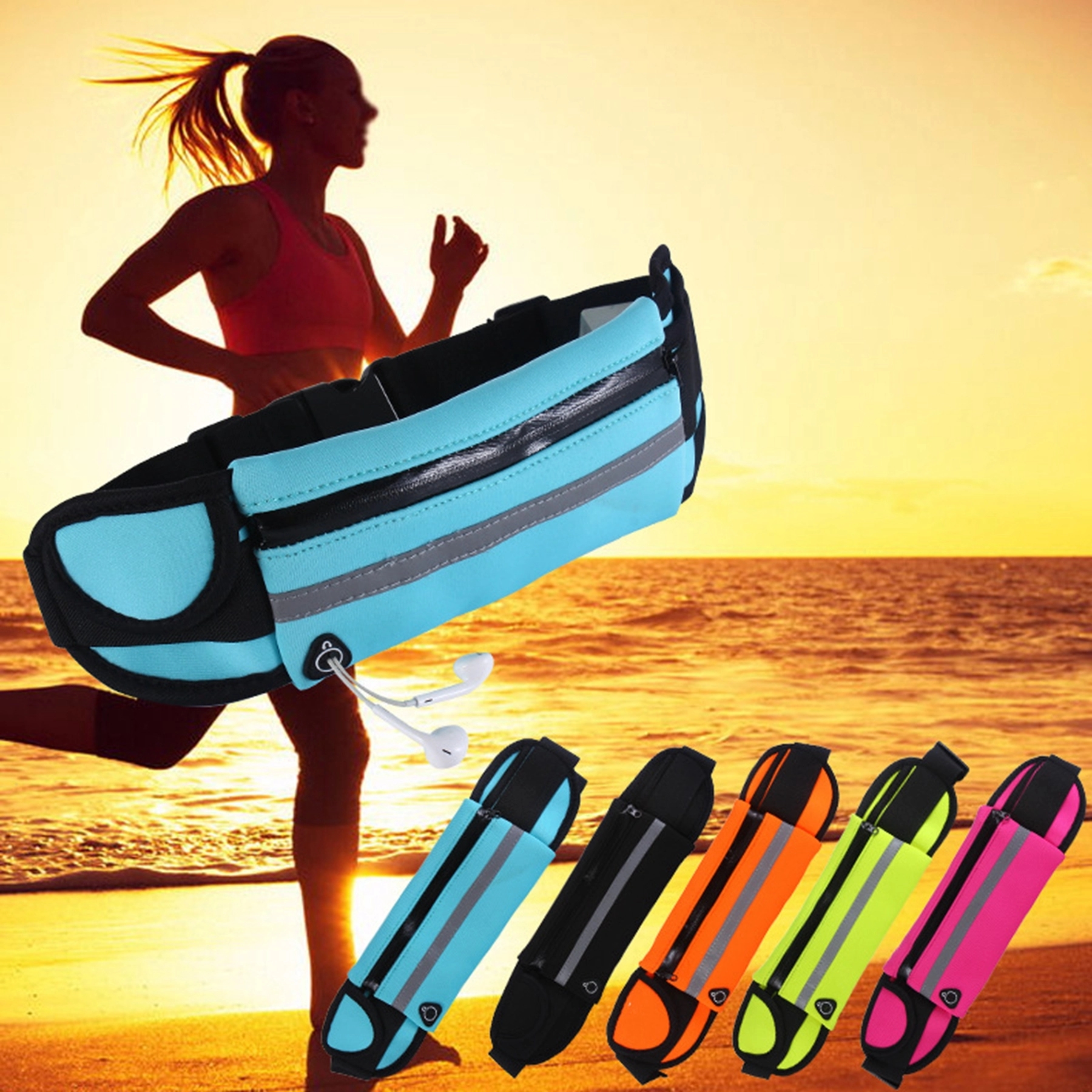 Waterproof Running Marathon Belt Bag 9
