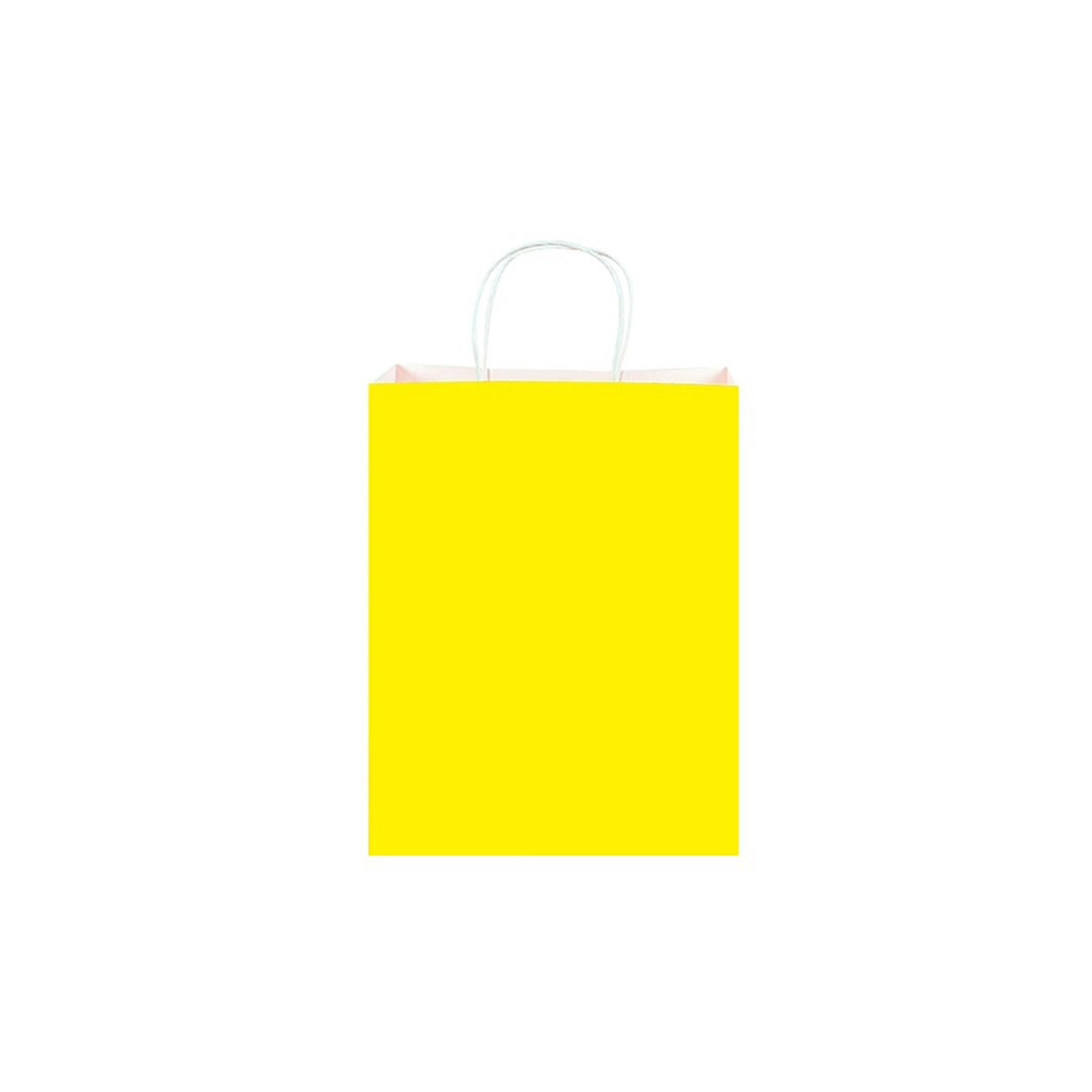 Custom Logo Coloured Kraft Paper Tote Bag 6