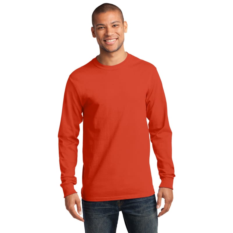 Port & Company Long Sleeve Essential Tee. 161
