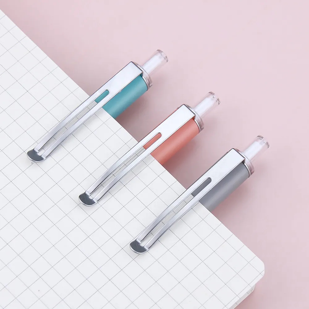 Medium Point Ballpoint Pens with Super Soft Grip 4