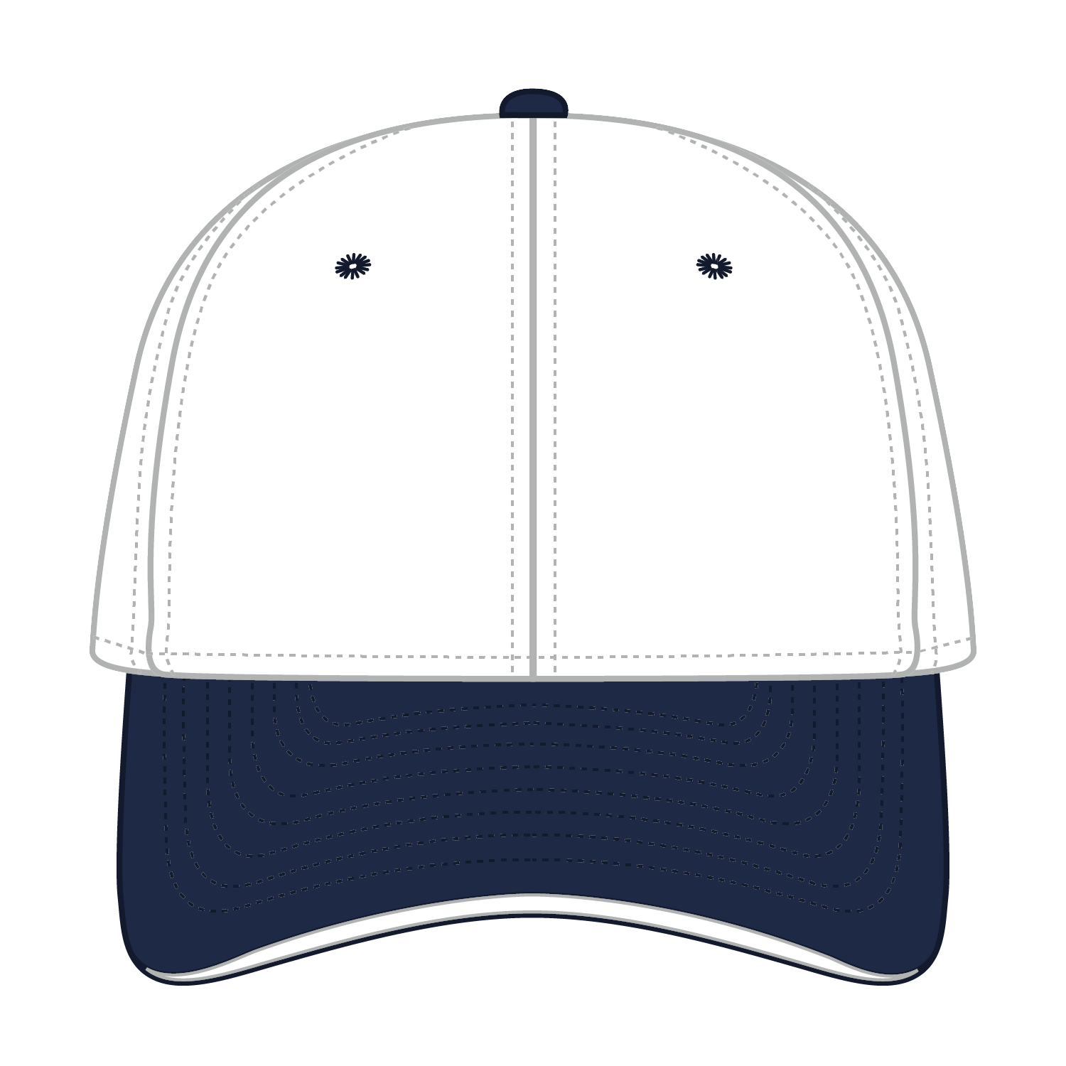 OTTO CAP® OTTO FLEX® Fitted 6 Panel Low Profile Baseball Cap 11