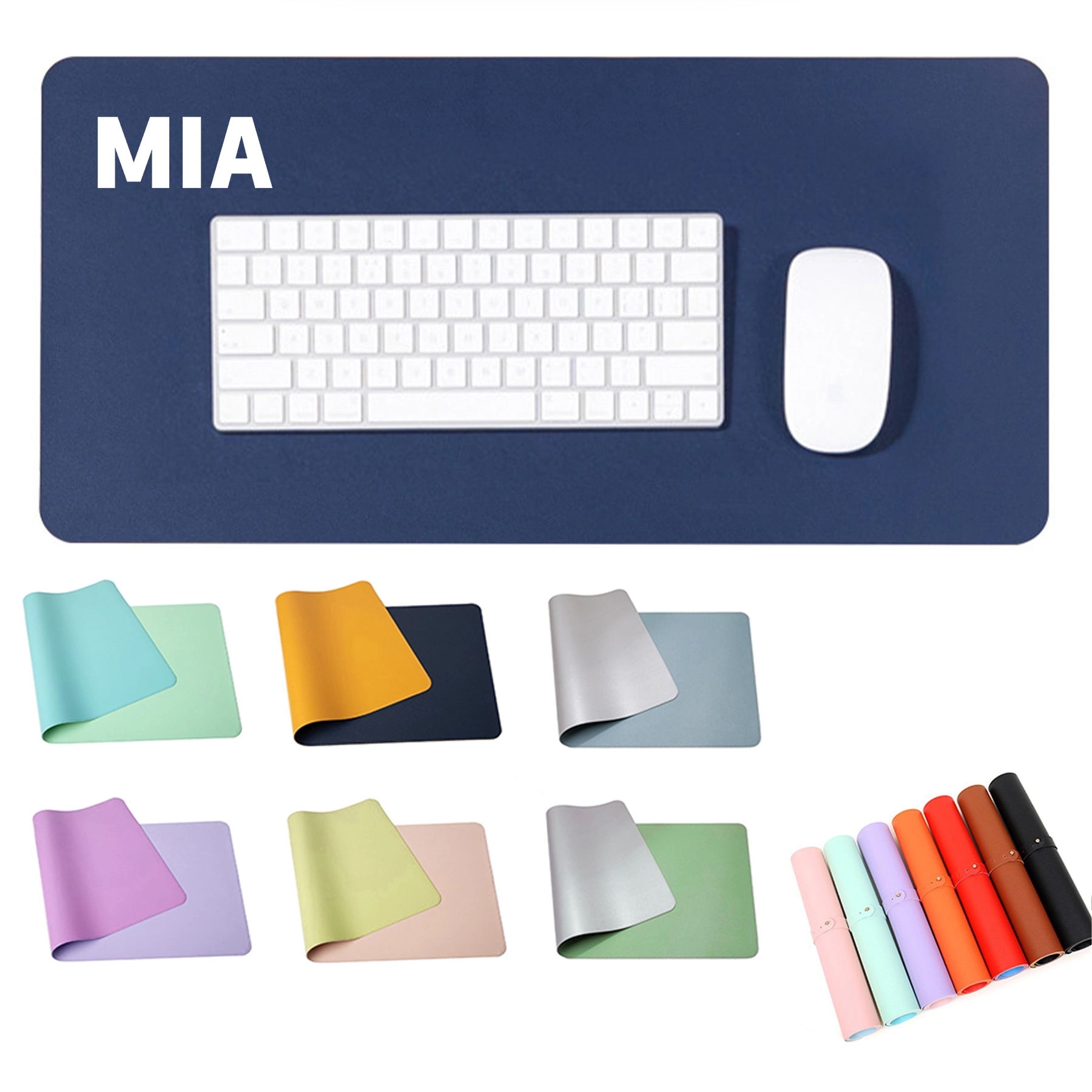 Oversized Leather Mouse Pad 1