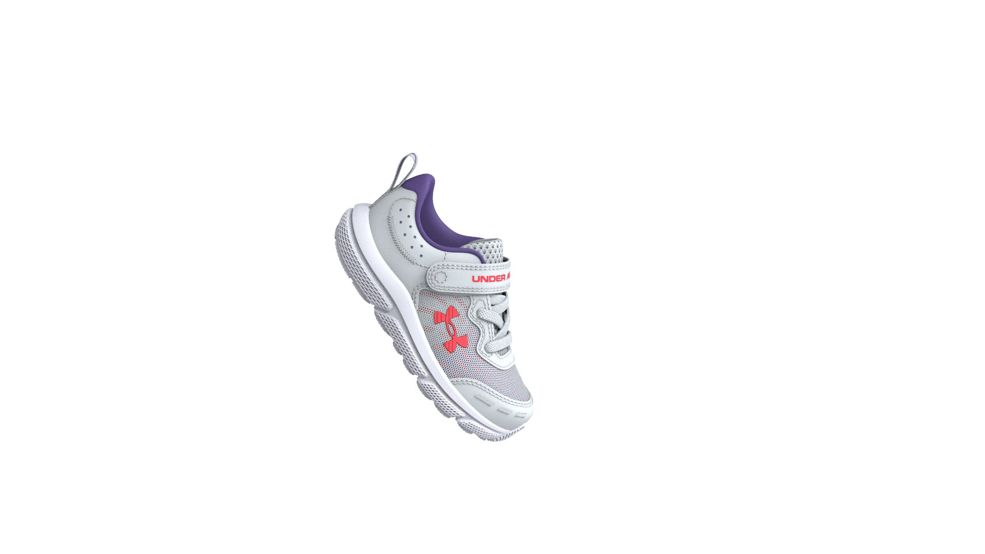 UA Assert 10 Girls' Infant Running Shoes 6