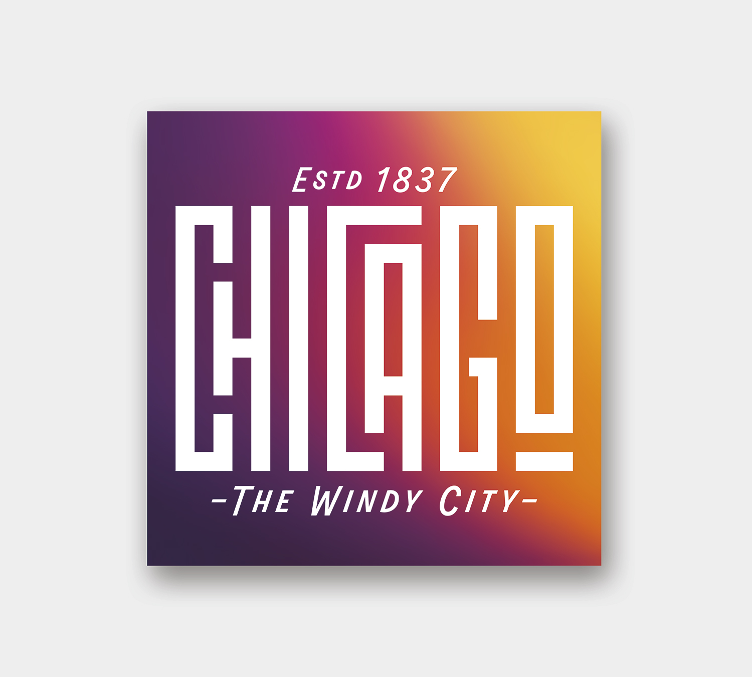 Square - Permanent Writeable Matte Sticker - 4" x 4" 1