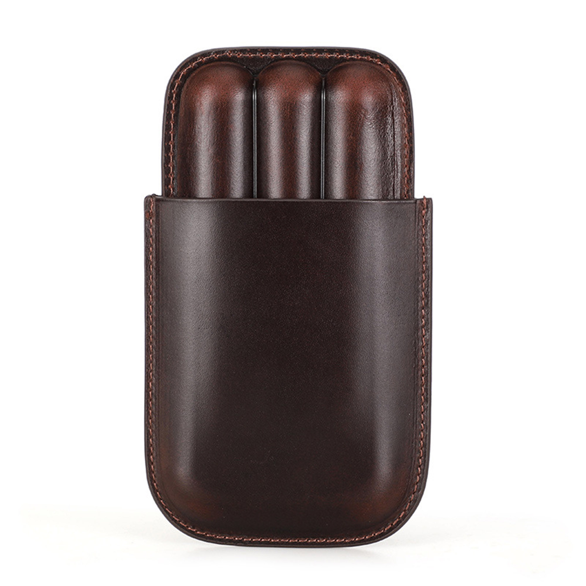 Genuine Leather Cigar Case 3