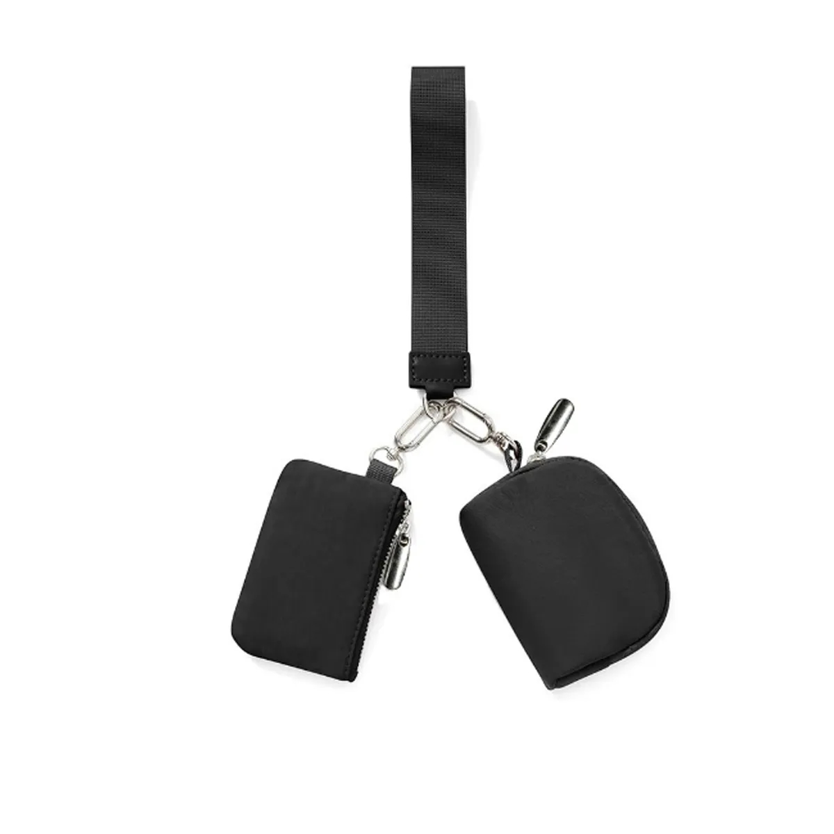 Portable Keychain Wallet Women Detachable Mini Zipper 8
