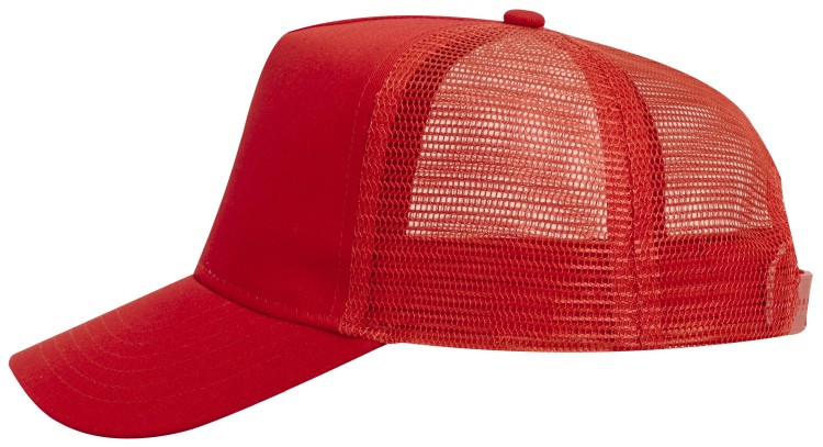 OTTO CAP® 5 Panel Mid Profile Mesh Back Trucker Hat 7